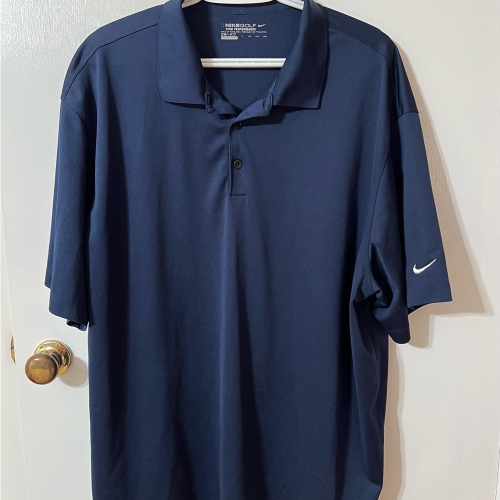 Nike Golf Men's Dark Blue Polo Shirt